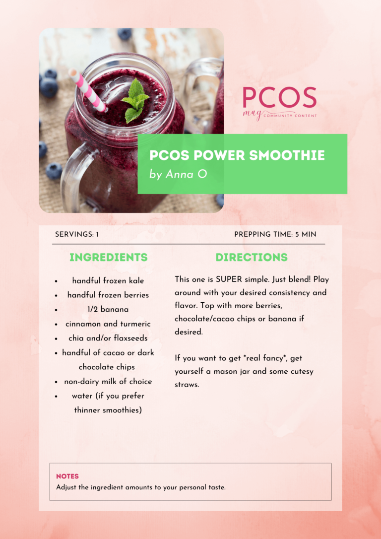 PCOS Power Smoothie